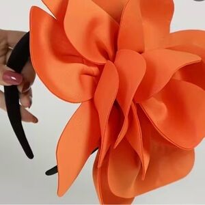 Orange Floral Headband